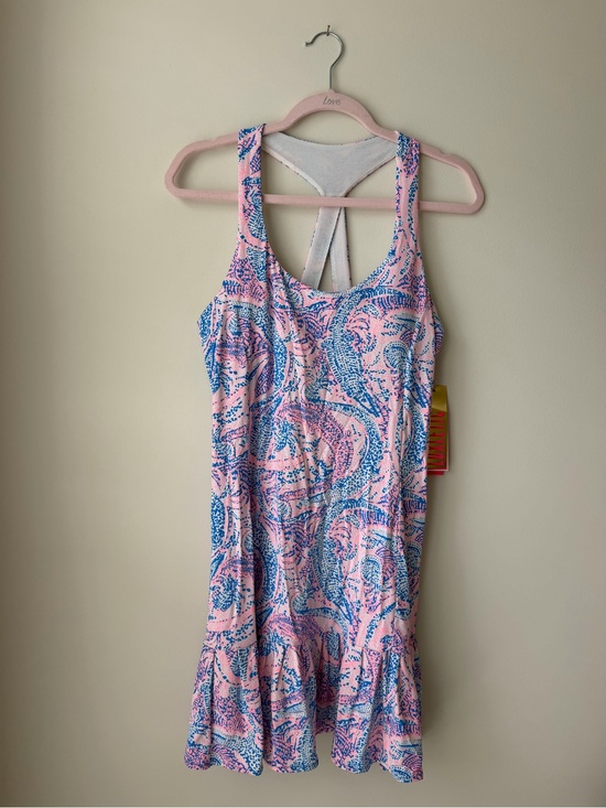 Lilly Pulitzer Dresses & Skirts - Lilly Pulitzer Pink and Blue Gator Print Dress